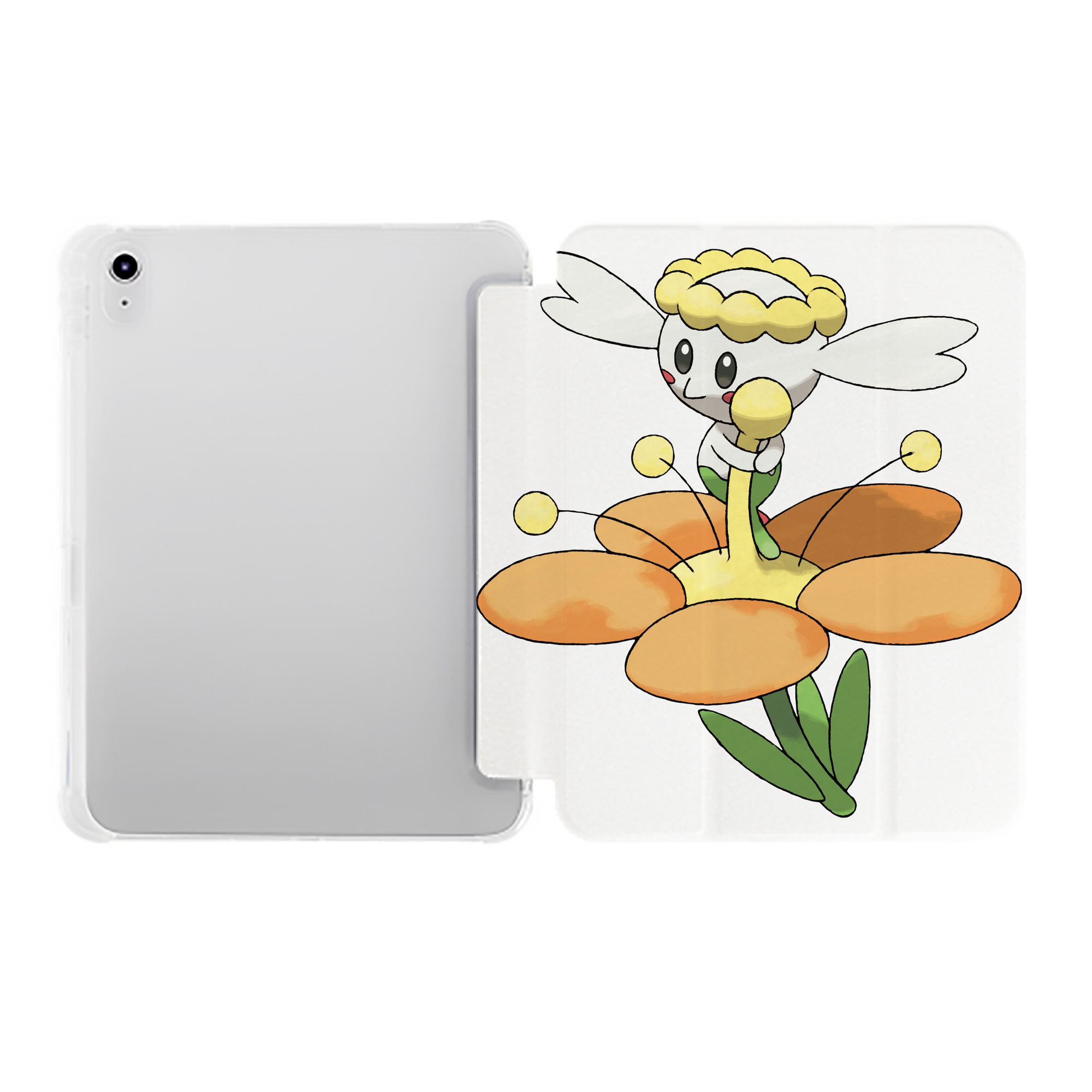 （画像用） ポケットモンスター Pokémon IPad ケース ペン収納付き 三つ折りスタンド PUレザー×シリコン 対応機種9.5/10.5/10.9インチ